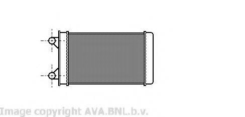 AVA QUALITY COOLING VW6117 Теплообмінник, опалення салону