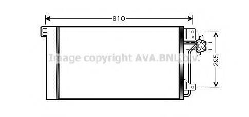 AVA QUALITY COOLING VWA5236D Конденсатор, кондиціонер