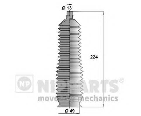 NIPPARTS J2840301 Комплект пильника, рульове керування