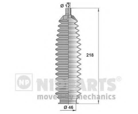 NIPPARTS J2841016 Комплект пильника, рульове керування