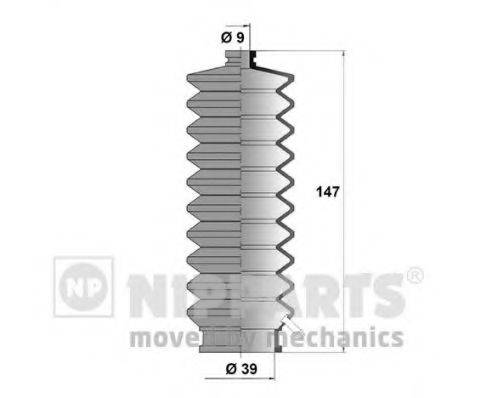 NIPPARTS J2844000 Комплект пильника, рульове керування