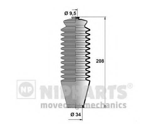 NIPPARTS J2852004 Комплект пильника, рульове керування