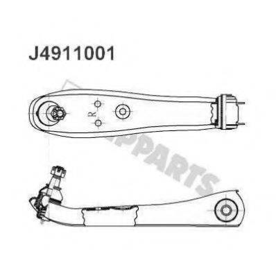 NIPPARTS J4911001 Важіль незалежної підвіски колеса, підвіска колеса
