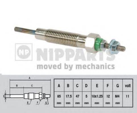 NIPPARTS J5715004 Свічка розжарювання