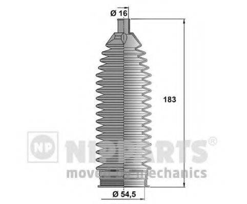 NIPPARTS N2840512 Комплект пильника, рульове керування