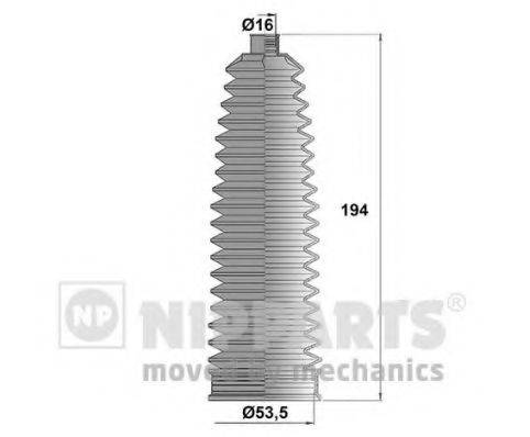 NIPPARTS N2840911 Комплект пильника, рульове керування