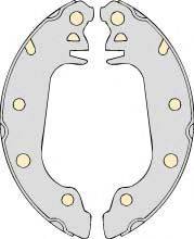 MGA K552447 Комплект гальм, барабанний гальмівний механізм