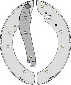 MGA K562630 Комплект гальм, барабанний гальмівний механізм
