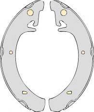 MGA K637159 Комплект гальм, барабанний гальмівний механізм