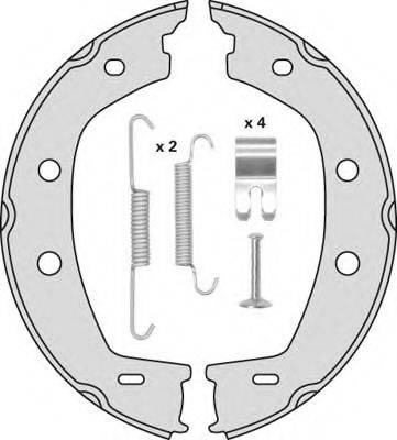 MGA M897R Комплект гальмівних колодок, стоянкова гальмівна система