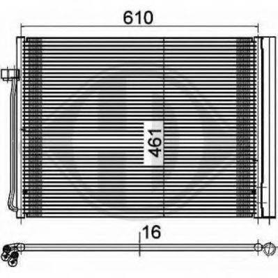 DIEDERICHS 8129100 Конденсатор, кондиціонер