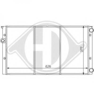 DIEDERICHS 8138129 Радіатор, охолодження двигуна