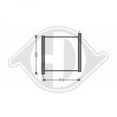 DIEDERICHS 8160601 Радіатор, охолодження двигуна