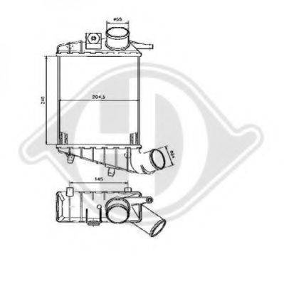 DIEDERICHS 8305005 Інтеркулер