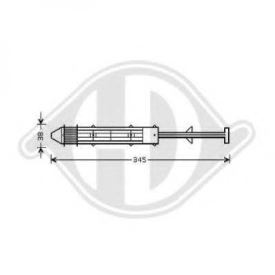 DIEDERICHS 8780501 Осушувач, кондиціонер