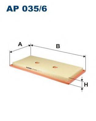 FILTRON AP0356 Повітряний фільтр