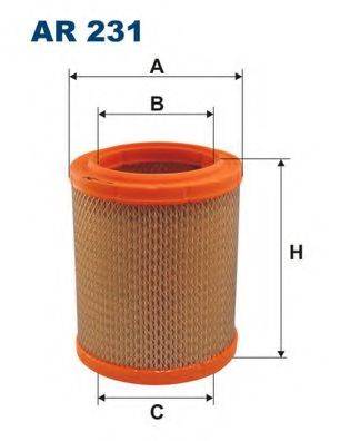 FILTRON AR231 Повітряний фільтр