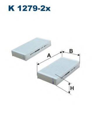 FILTRON K12792X Фільтр, повітря у внутрішньому просторі