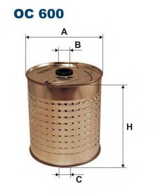 FILTRON OC600 Масляний фільтр