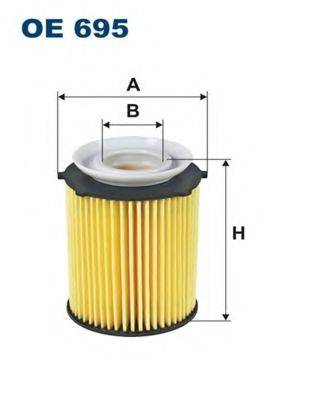 FILTRON OE695 Масляний фільтр