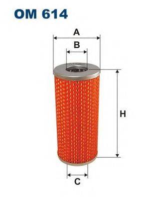 FILTRON OM614 Масляний фільтр