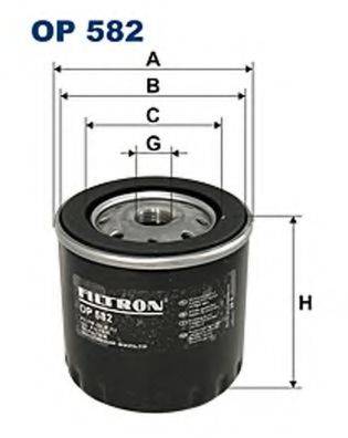 FILTRON OP582 Масляний фільтр