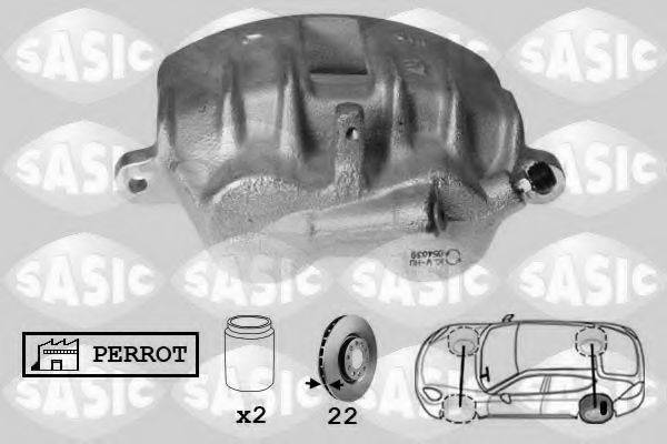 SASIC SCA6582 Гальмівний супорт