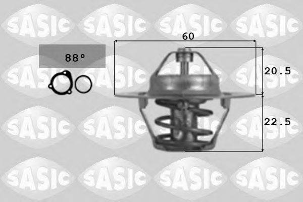 SASIC 3306059 Термостат, охолоджуюча рідина