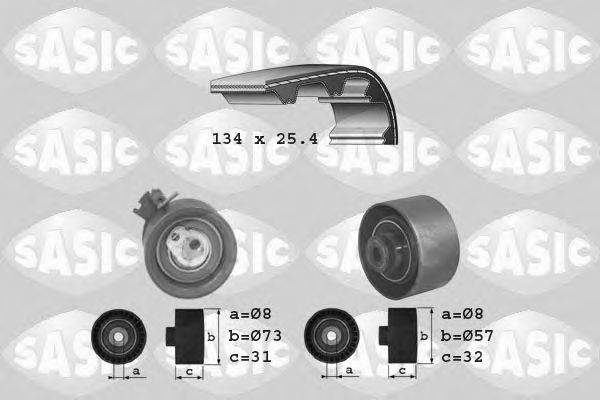 SASIC 1750007 Комплект ременя ГРМ