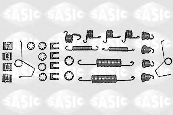 SASIC 3084324 Комплектуючі, гальмівна колодка