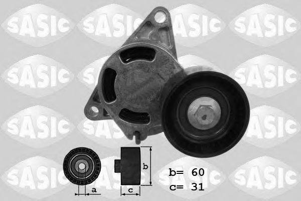 SASIC 1624017 Натягувач ременя, клинового зубча