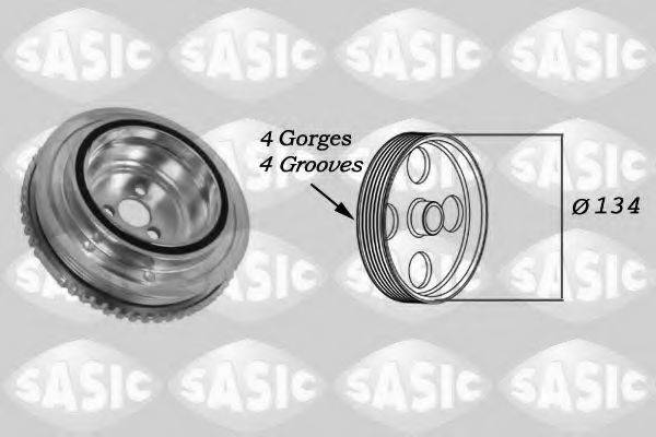 SASIC 2156044 Ремінний шків, колінчастий вал