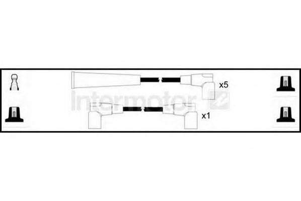 STANDARD 76354 Комплект дротів запалювання