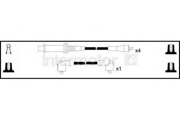 STANDARD 73460 Комплект дротів запалювання