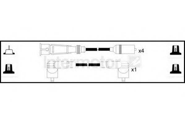 STANDARD 73819 Комплект дротів запалювання