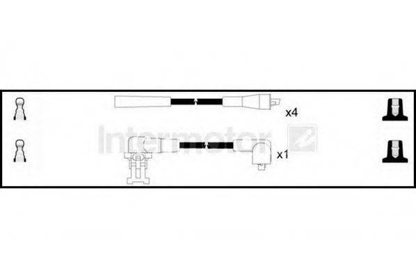 STANDARD 73580 Комплект дротів запалювання