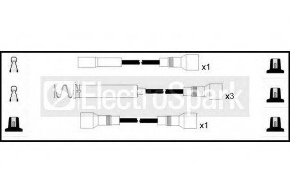 STANDARD OEK189 Комплект дротів запалювання