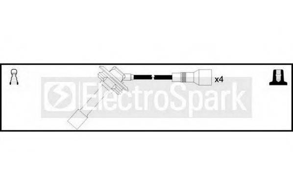 STANDARD OEK650 Комплект дротів запалювання