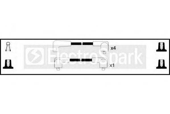 STANDARD OEK214 Комплект дротів запалювання