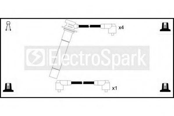 STANDARD OEK079 Комплект дротів запалювання