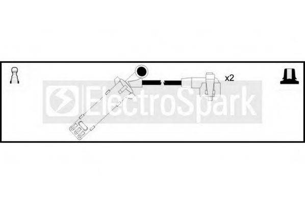 STANDARD OEK254 Комплект дротів запалювання