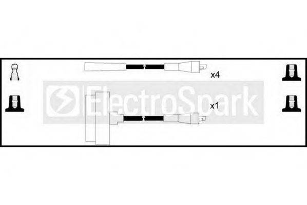 STANDARD OEK109 Комплект дротів запалювання