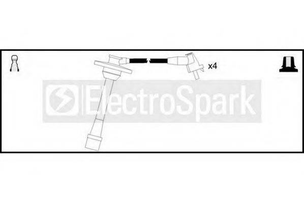 STANDARD OEK896 Комплект дротів запалювання