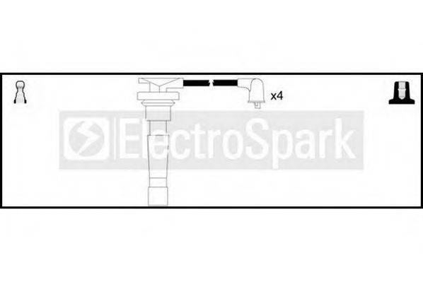 STANDARD OEK287 Комплект дротів запалювання