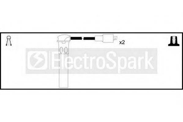 STANDARD OEK593 Комплект дротів запалювання