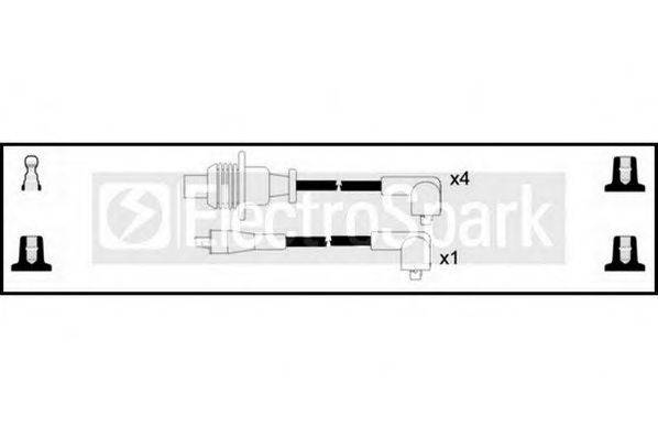 STANDARD OEK383 Комплект дротів запалювання