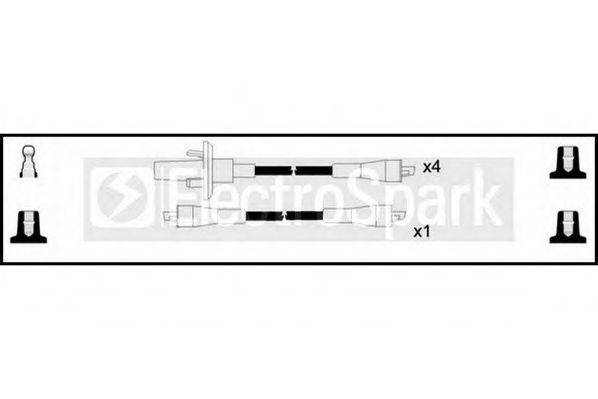 STANDARD OEK949 Комплект дротів запалювання