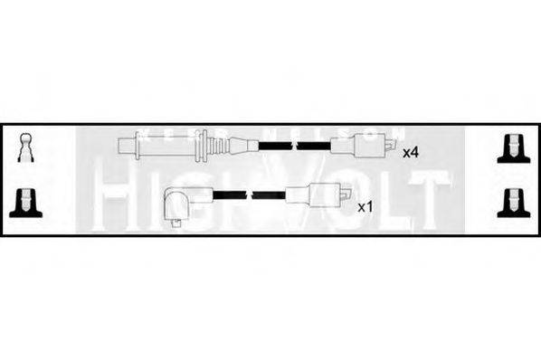 STANDARD OEF319 Комплект дротів запалювання