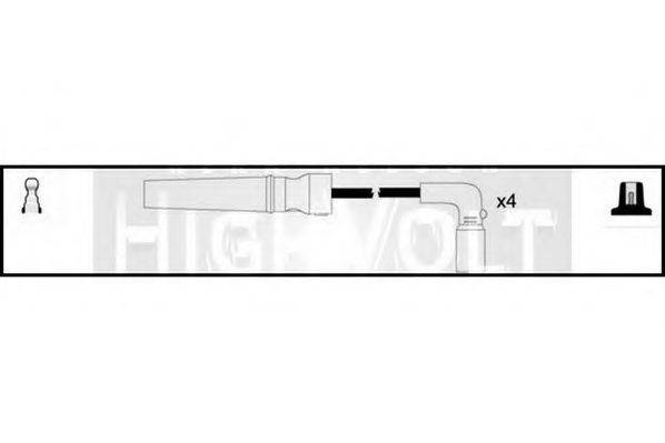 STANDARD OEF803 Комплект дротів запалювання