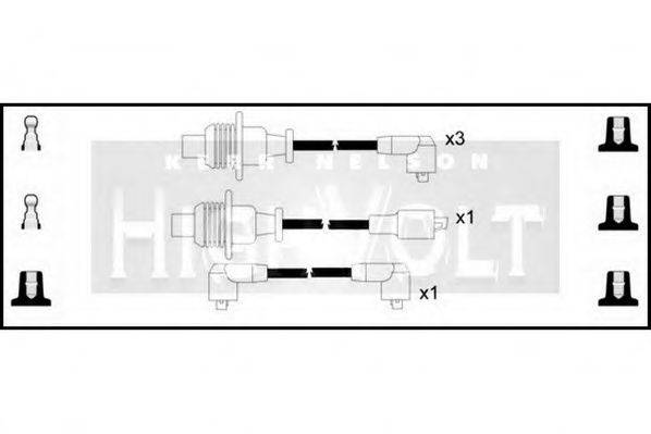 STANDARD OEF031 Комплект дротів запалювання